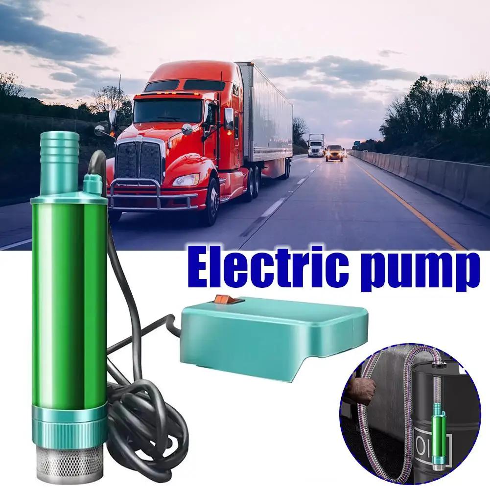Electric Car Pump 38mm – Cordless Lithium Battery Transfer Pump for Diesel, Fuel, Water & Oil, 60L/min
