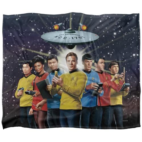 Star Trek Original Silky Crew Supersoft Blanket