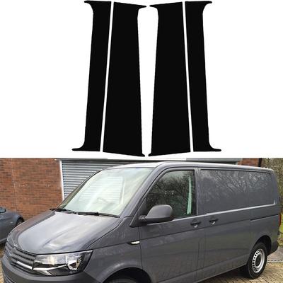 4 Stücke Auto Fenster Tür Spalte BC Säule Post Abdeckung Trim Dekoration Aufkleber Fit für VW T5/T6 2016
