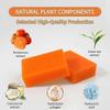 Persimmon Soap Bar for Body Odor Control Purifying Deodorizing Body Wash with Goat Milk for Eliminating Body Odor for Skin Brightening, Natural Deod
