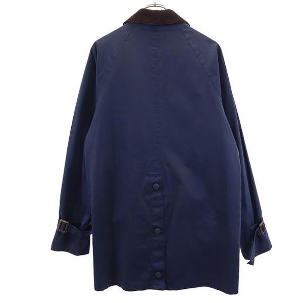 Barbour Long Sleeve Blouson S Navy Back Fleece Men's Used