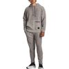 Under Armour Ottoman Fleece Sweatshirts Men's Gray Hooded Moderate Other 1373878-294
