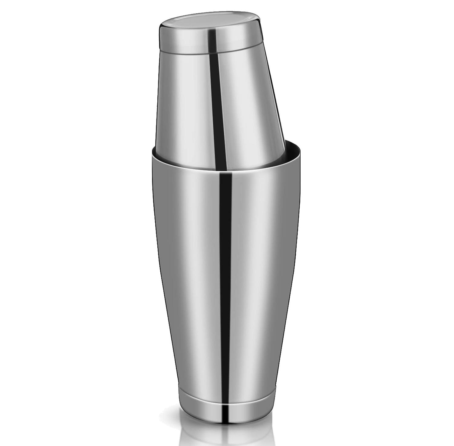 

800ml Cocktail Shakers Professional Bar Shaker Boston Set Stainless Steel Martini Drink Mixer Basic Tool Weighted Shake Metal
