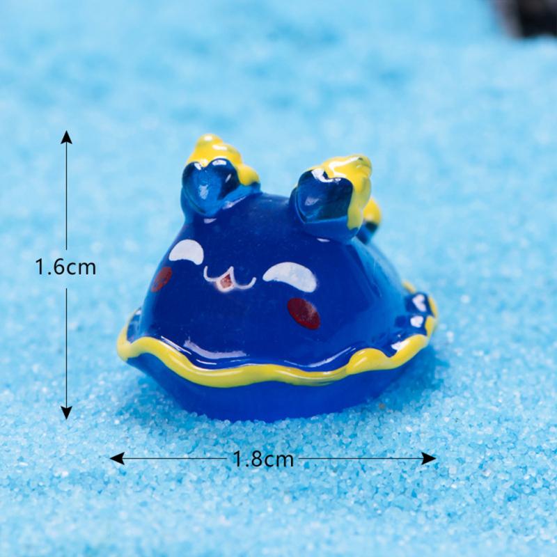 Harz Meerestierfigur Cartoon Meerestier Ornamente Für Landschaftsdekoration