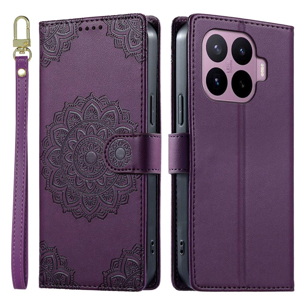Motorola EDGE 70 FUSION Mandala Embossed Flip Wallet Case