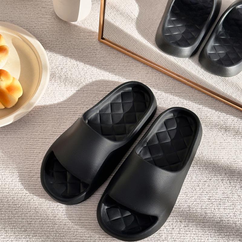 

2025 Summer EVA Non-Slip Odor-Resistant High-End Bath Slippers for Men & Women. 36-37 (order one size up)