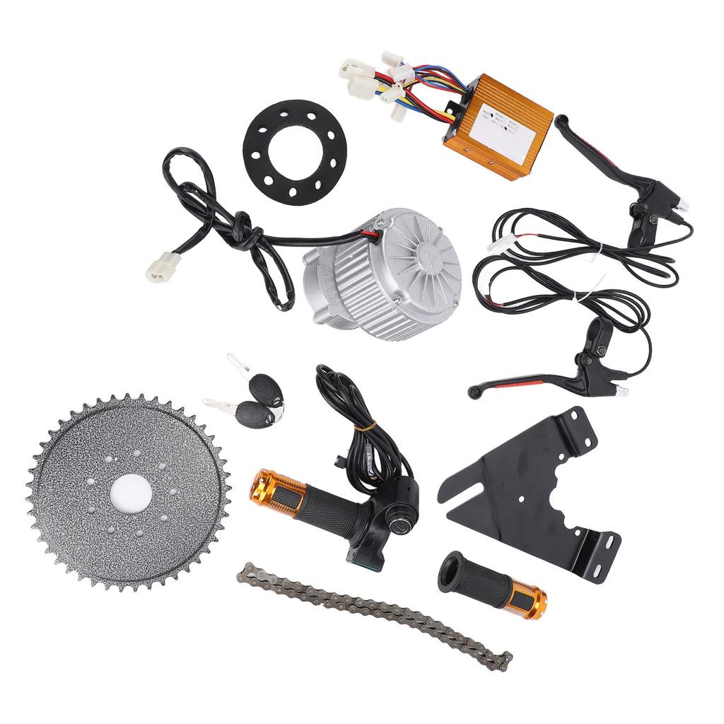 MY1018 24V 450W Electric Scooter Motor Controller DIY Scooter Drive Speed Control Conversion Kit for Electric Cycles Mini Motorcycles