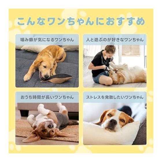 Petailo Dog Rope Toy 5 Piece Set Durable, Sturdy and Popular | Pulling, Chewing, Dental Toy | 100% Natural Cotton | Stress Relief and Lack of