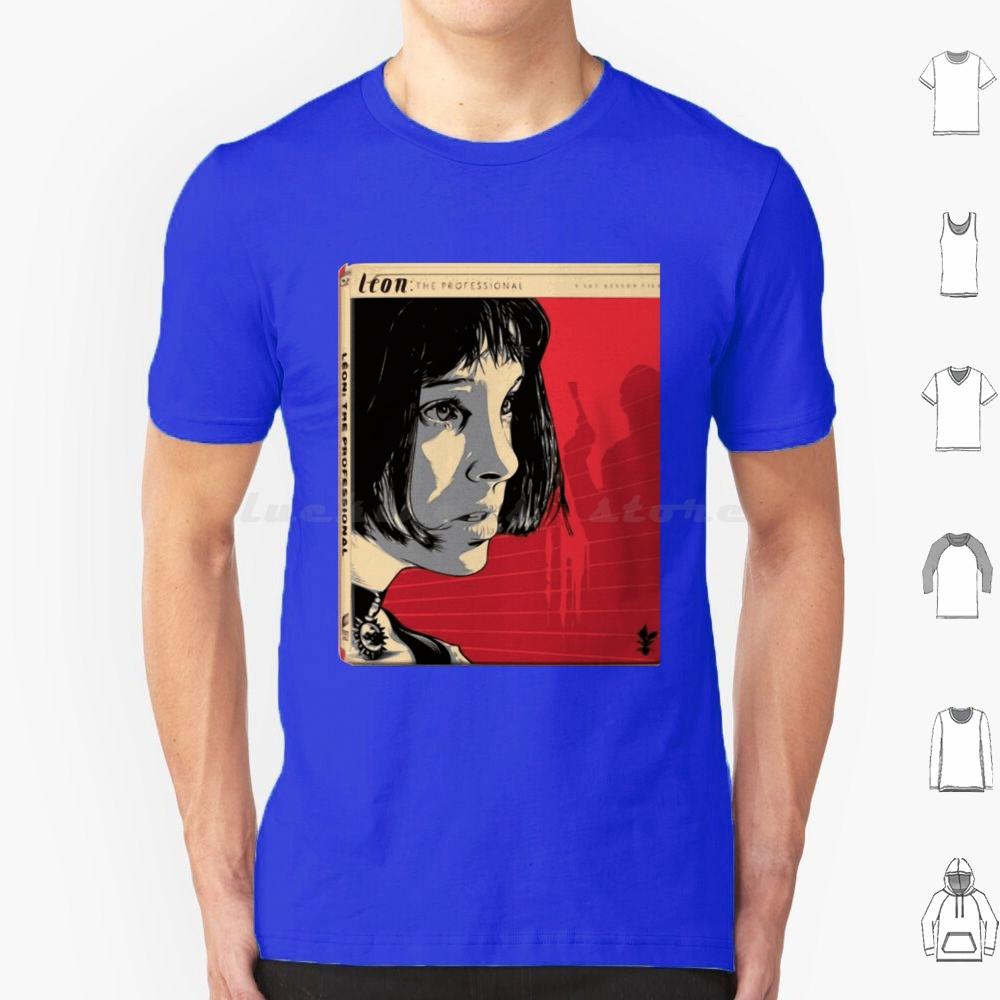 Léon The Professional MovieMathilda T Shirt Big Size 100 Cotton Leon Leon The Professional Movie Mathilda Natalie Portman S