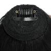 Straight Air Through Blunt Fringe with Clip Bangs Synthetic Hair Extension Heat Resistant Bangs Clip Natural Hairpiece