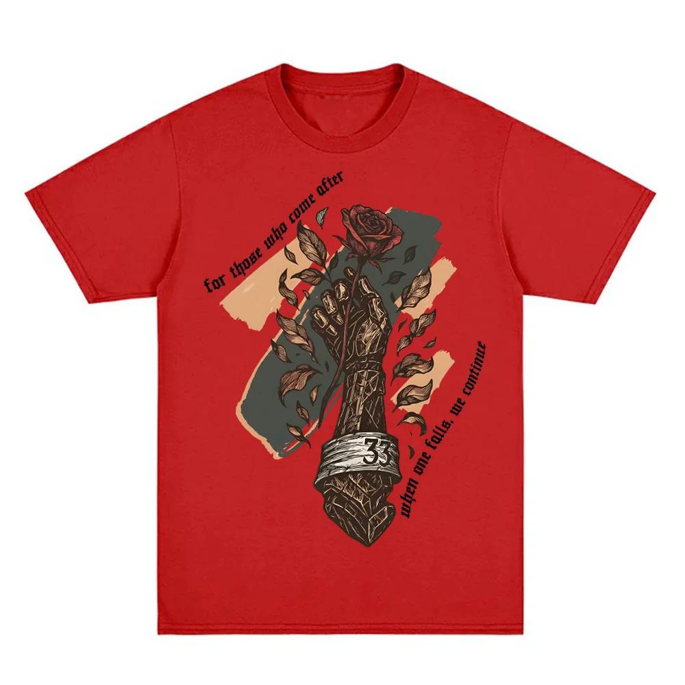 

Expedition 33 T-Shirt For Those Who Come After Tee When One Falls, We Continue Gamer Gift Gustave Clair Obscur Clothing XXXL чорний
