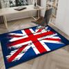 British Flag Artwork Area Rug Office rug, Chair Rug, Decor Carpet Livingroom bedroom Mat, Large Size Fan gifts Christmas gifts