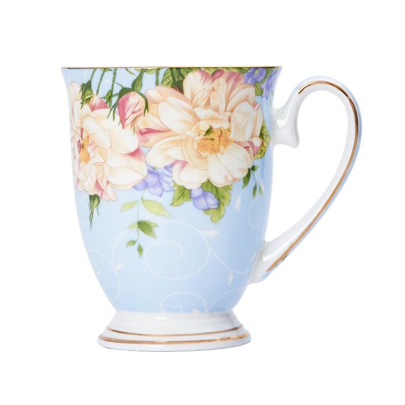 Set di Tazze Creative in Osso Porcellanato Ceramico – Tazze per Caffè, Tè, Latte, Acqua e Spazzolino da Denti