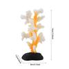Silicone Luminous Coral Anemone Lifelike Appearance Colorful Silicone Simulation Plant Simulation Simulation Coral Fish Tank