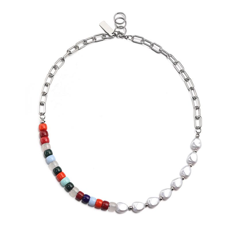 Bohemian Baroque Pearl Necklace: European and American Cross-Border Style