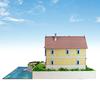 Sankei Miniature Art Kit Studio Ghibli Series When Marnie Was There Marsh House 1/220 Scale Papercraft MK07-24