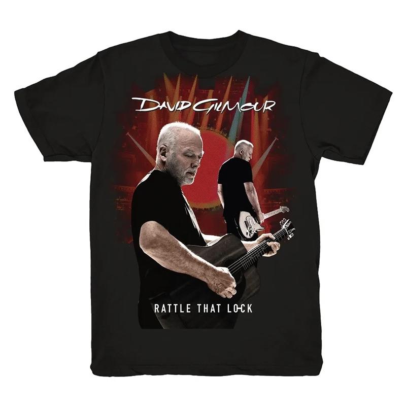 David Gilmour David Gilmour British Musician Rock American Fashion Brand Shortsleeved Tshirt Comfortable and Breathable S
