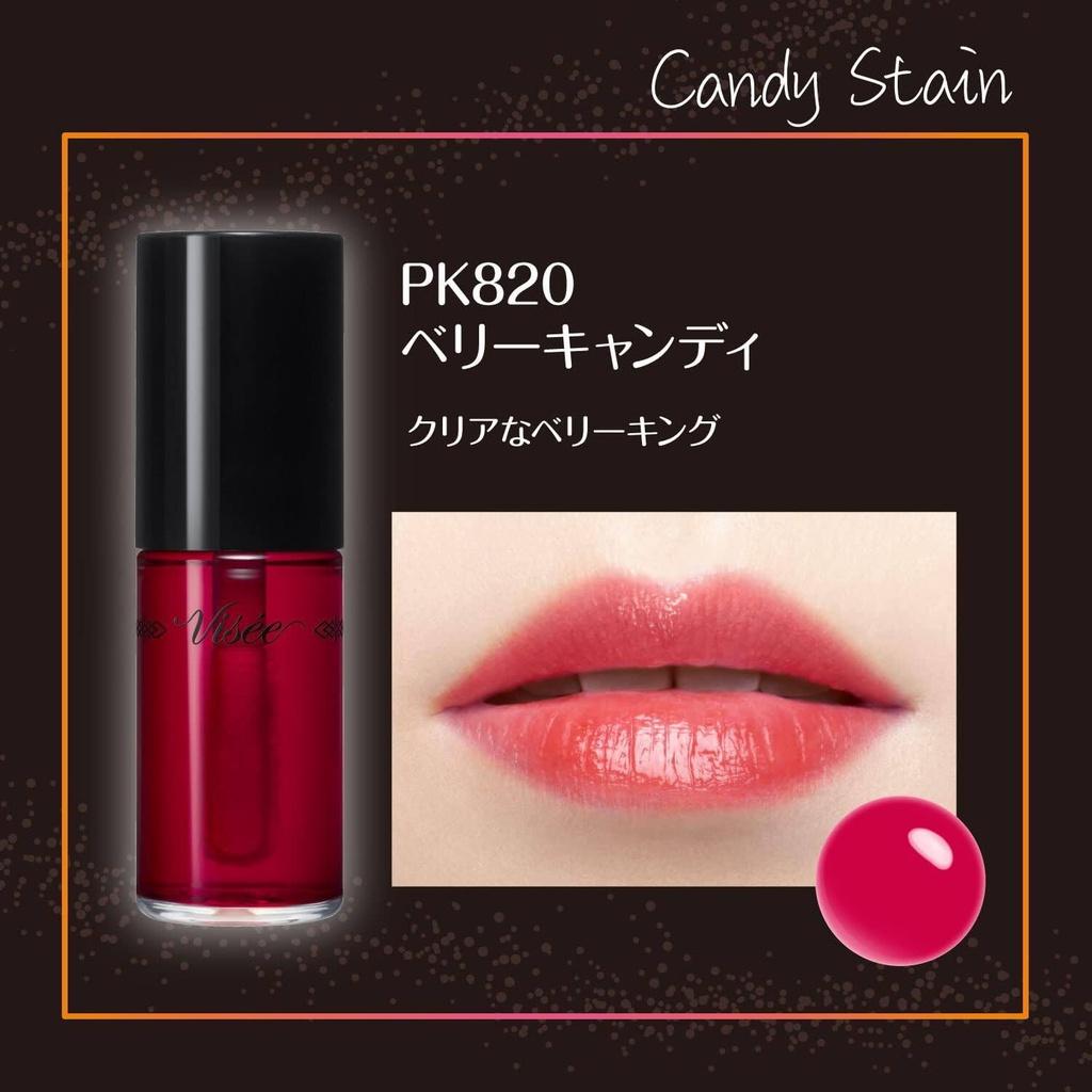 

Visee Riche Candy Stain Watery Tint 75mL PK820 Berry Candy
