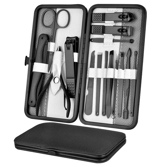 Home Nail Clipper Set of 10/25 Pieces Large Size Dead Skin Pliers Diagonal To Remove Dead Skin Small Eyebrow Clipper Leather Sle