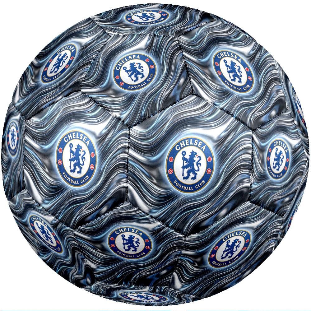 Chelsea FC Theme soccer ball Size 5 Soccer Ball Soft Touch Professional Training Football for Outdoor Sports