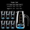 Iceberg Design Wine Dispenser & Shot Glass Set