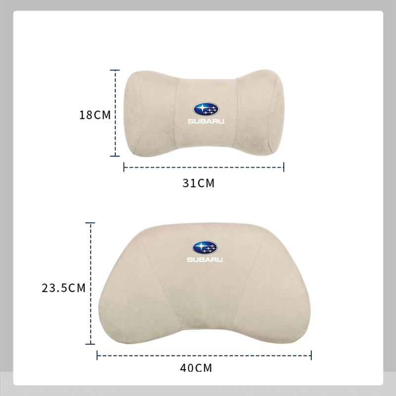 Car Neck Protection Pillow Headrest Lumbar Support For Subaru XV Outback Crosstrek Mpreza Forester BRZ STI WRX 2006 Legacy Smart VV666