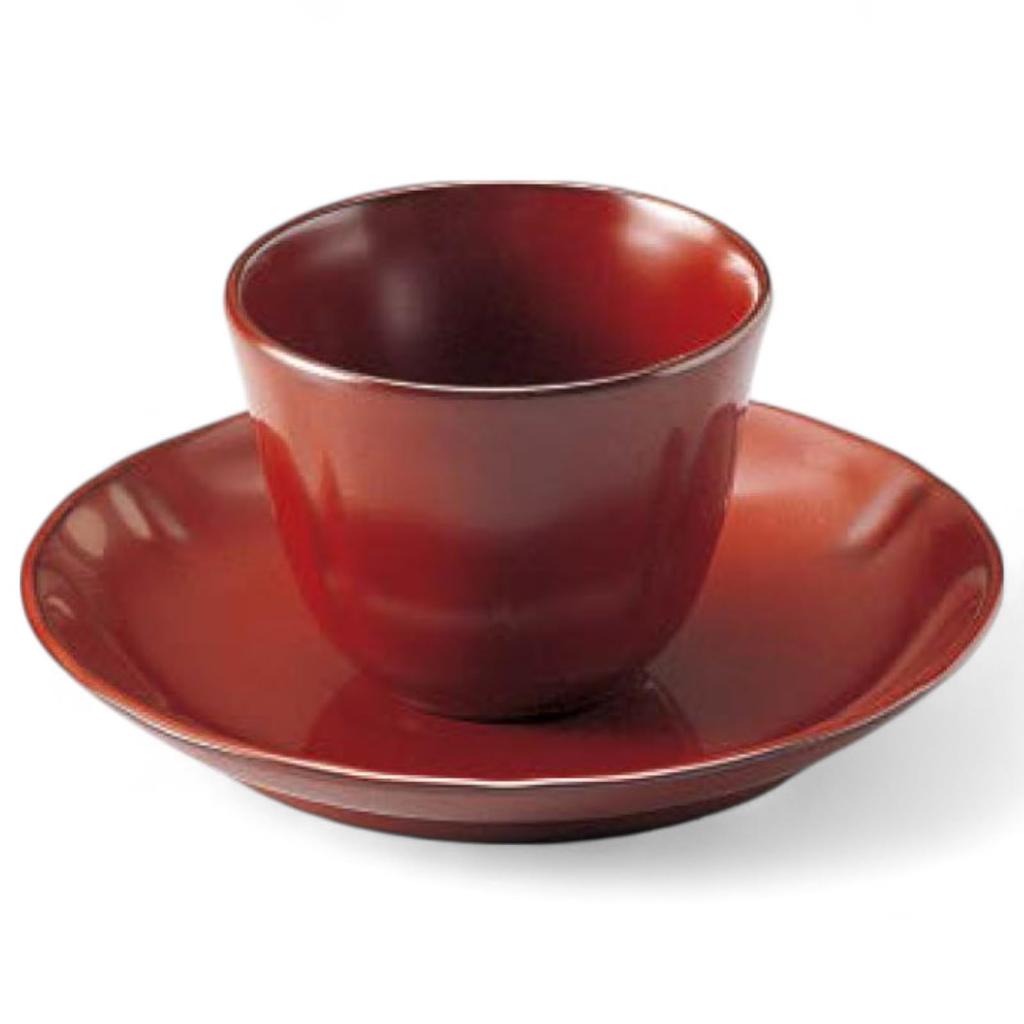 Lacquerware Made In Japan J-kitchens Teacup, Hand-painted, PID-529883,