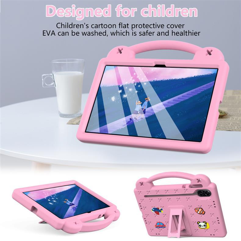 Suitable for Honor Pad X8A 11inch tablet protective case with stand, cartoon children's portable anti-drop cover