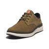 Timberland Cross Mark Leather Comfortable Sports Slip Resistant Durable Lightweight Low Top Casual Shoes Men Casual Shoes Brown A435N327