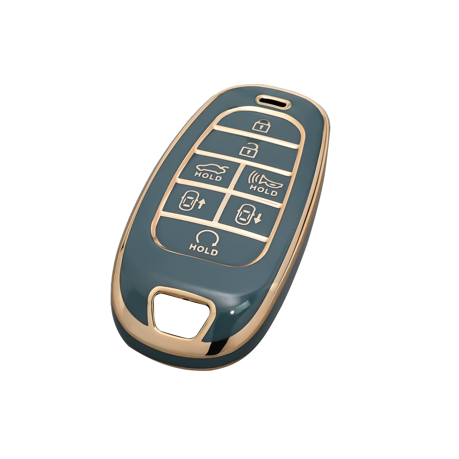 

5/7 ButtonsTPU Car Key Cover for Hyundai key case for Hyundai Santa Fe Tucson 2022 NEXO NX4 Atos Solaris Prime Key Fob Case