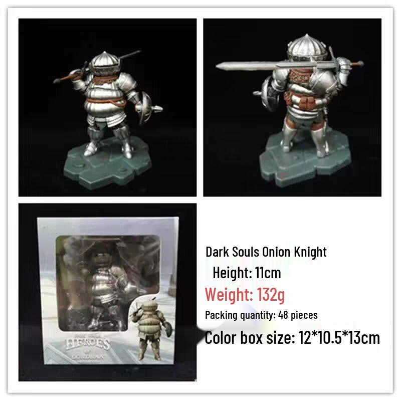 Фигурка боевой сцены Рыцаря-лука и Рыцаря солнца из Dark Souls