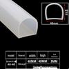 D-Shaped Silicone Sealing Strip: High-Temperature, Water-Retaining, Self-Adhesive, Anti-Collision, Shock-Absorbing for Doors & Windows