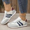 Fashion 2025 Fashion Women's Casual Sneakers Lightweight Non Slip Sports Shoes for Women Lace Up Breathable Gray Sneakers Plus Size 43