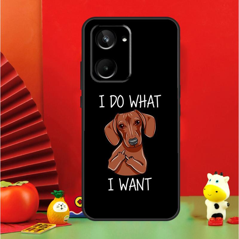 Dachshund Dackel Dog For Realme 15 Pro GT7 GT6 10 11 12 13 14 Pro Plus C65 C67 C63 C61 C51 C53 C35 C75 C55 Case