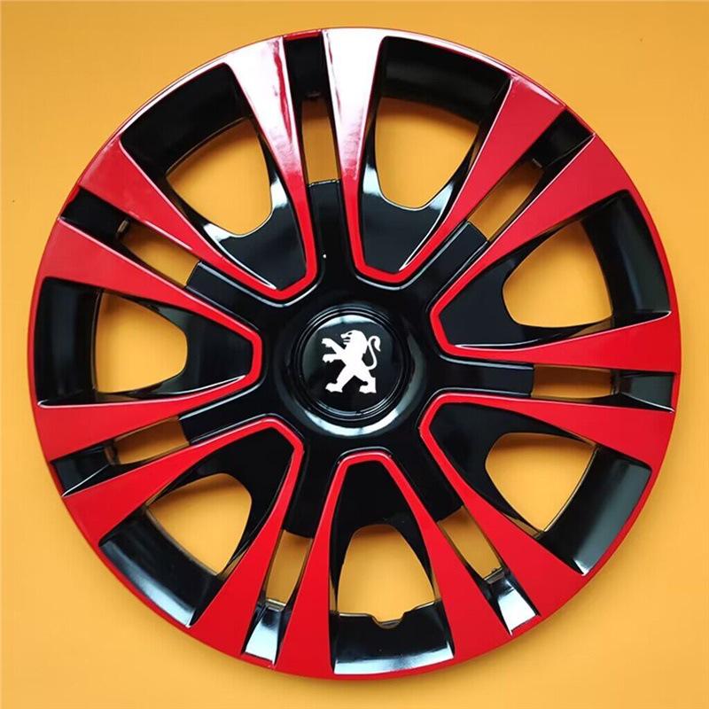 Kompatibel mit Dongfeng Peugeot 301: 15" Radkappen- und Radzierblenden-Set - Dekorativ und Schützend.