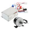 24V 250W Elektromotor-Kit Synchron-Getriebemotor mit Bürstenregler Ladegerät Schloss für Elektroroller Fahrräder