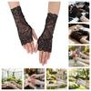 Breathable Lace Half Finger Gloves 10/15/18/21cm Driving Gloves  Wedding Events
