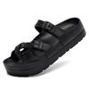 Soft Sole Women Clip Toe Slippers Concise Solid Color Non Slip Flat Shoes Comfortable Lightweight Beach Sandals