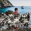 1 Px Bohemian Coastal Luxury Resort Style Beach Towel 80x 130cm-Microfiber, Fast Absorbing and Super Soft Bath Towel