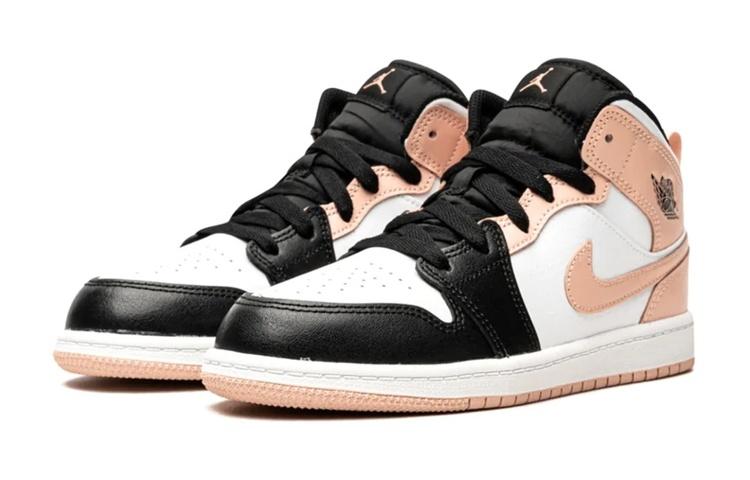 Jordan 1 Mid Arctic Orange Black Toe (PS)