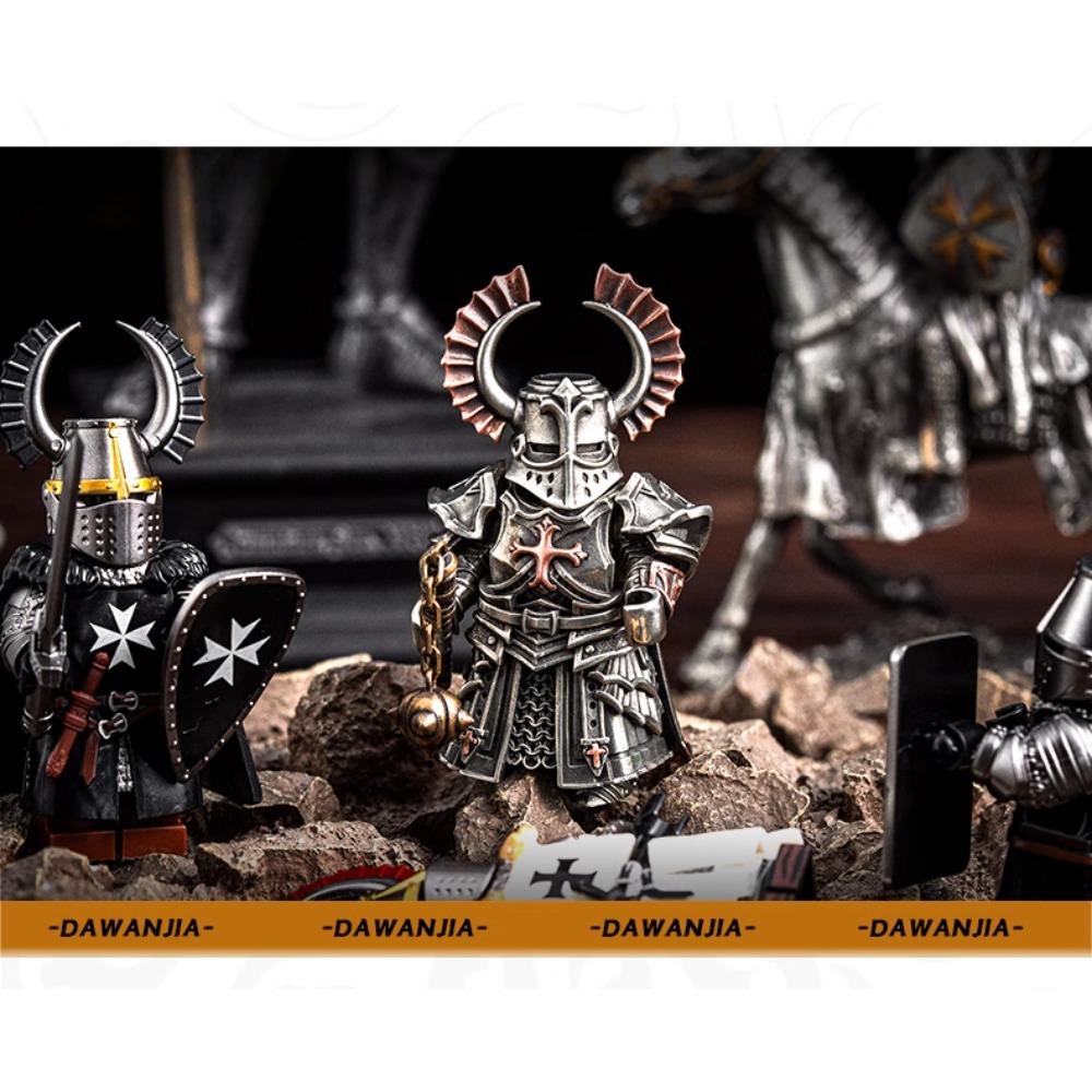 Crusader Ornament Tabletop Decoration Copper Handle Piece Creative Armor Figure Metal Figure Merchandise Souvenirs