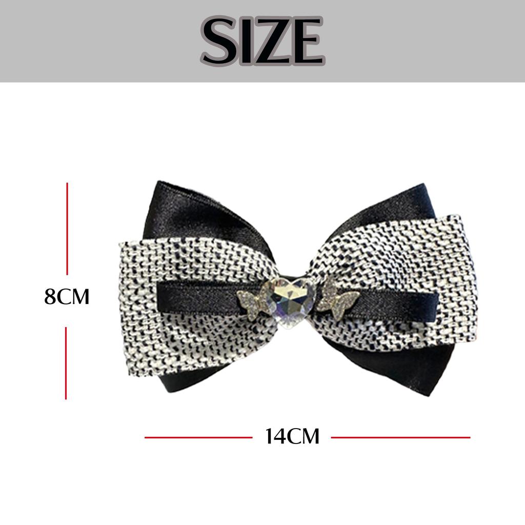 Heart & Butterfly Ribbon Clip, Orange [Used]