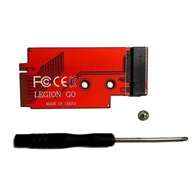 

M.2 NVME Adpater for Legion Go Modification Board 2240 To 2280 NVMe Hard Drive SSD Transfercard Adapter Converter червоний