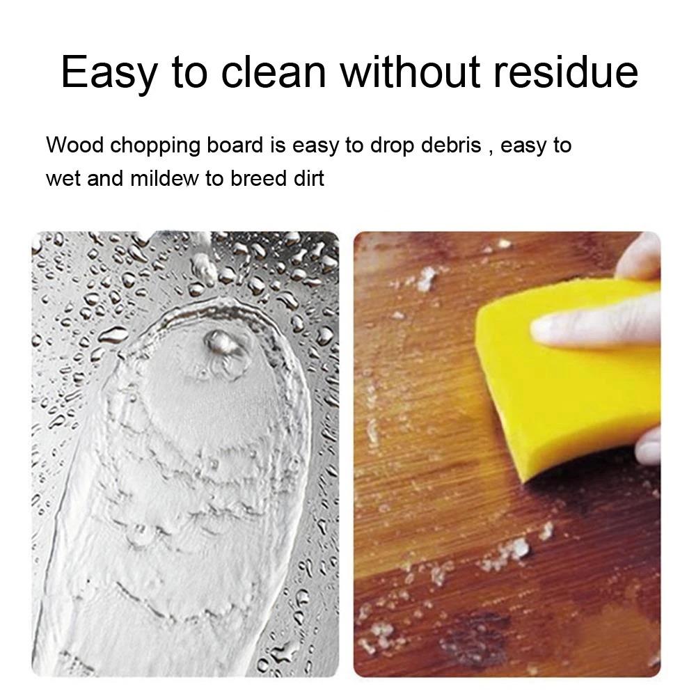 304 Stainless Steel Cutting Board Antibacterial and Mildew-proof Household Cutting Board Kitchen Kneading Dough Board