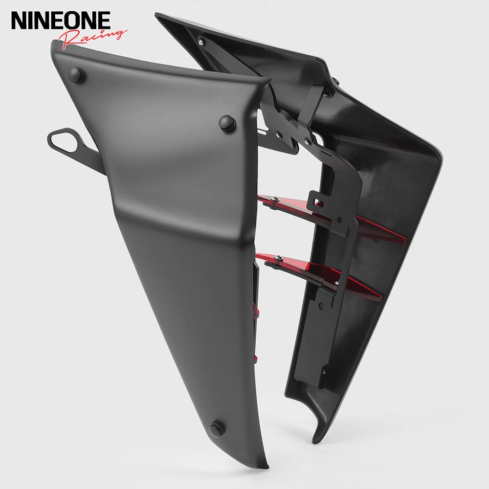 MT 09 Down Force Naked Spoilers Winglets Radiator Fairing Aerodynamic Spoiler Wing Fit For YAMAHA MT09 MT-09 FZ09 SP 2021-2023