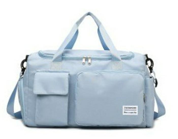 Women's Waterproof Yoga Fitness and Travel Bag - Versatile, Large Capacity, Handheld or Over-the-Shoulder, Fits On Luggage Trolley