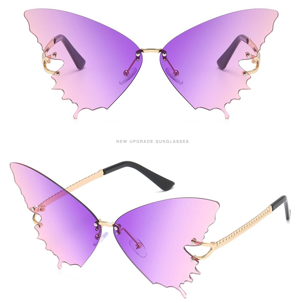 

Солнцезащитные очки в форме бабочки Ретро Солнцезащитные очки Очки Оттенки Винтаж Необычные Унисекс One Size