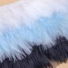 1/2Yard Colorful Fluffy Marabou Turkey Feather Trim 8-10Cm Turkey Plume Trim Fringe Needlework Ribbom Wedding Dress Decoration