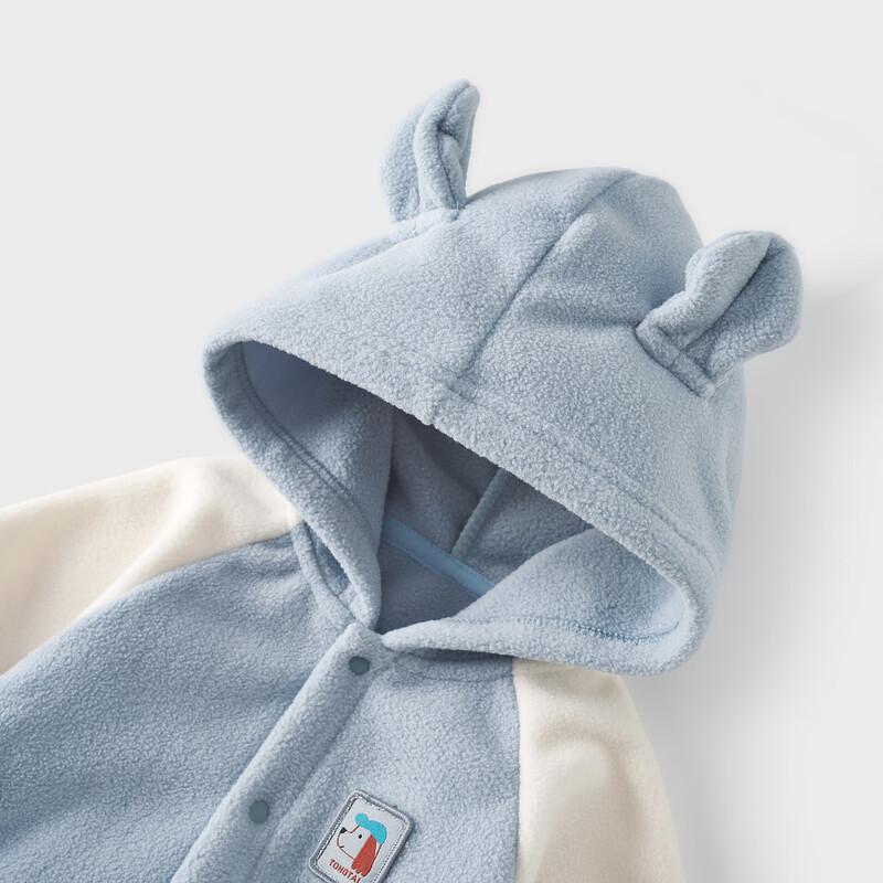 Tongtai Infant Hooded Long-Sleeve Romper