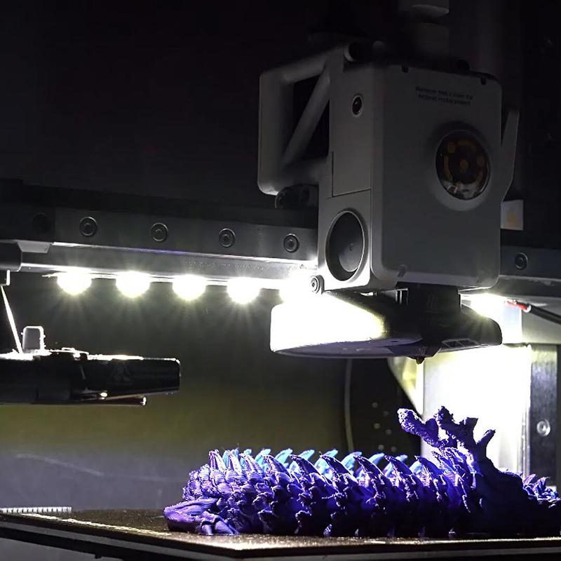 Accesorii DIY pentru imprimantă 3D Pentru Bambu Lab A1/A1Mini Bandă luminoasă LED Ra95 Lumină de umplere 24V Lumină albă rece super luminoasă